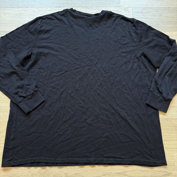 Shaquille Oneal XLG Shirt Men 3XLT Black Big Tall Crew Tee Long Sleeve - Picture 2 of 9